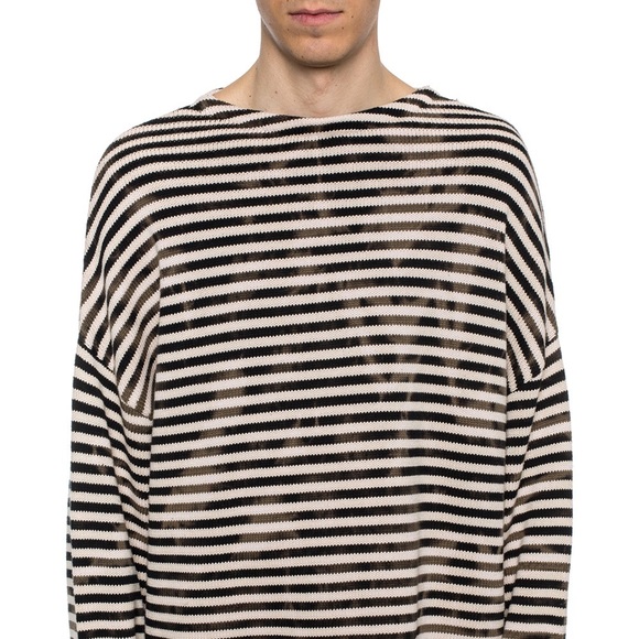 Allsaints Acid Marcel Crewneck Jumper Sweater - Picture 5 of 5